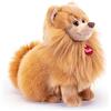 Trudi Pomerania Biscuit Regalo compleanno o Natale, cagnolino peluche | 25x25x18cm taglia M | Classici cani | modello 22348