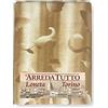 Tex family Telo ARREDO copritutto Gran Foulard copriletto COPRIDIVANO Tessuto (1 Piazza, Foglia Beige)