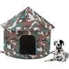WJnflQN Rifugio Gatti Esterno Casetta Per Gatti Da Esterni Cuccia Gatto Chiusa Interno Per Gatti Cuccia Invernale Per Gatti All'aperto Pieghevole Resistente All'acqua