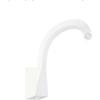 DECORATIVE LINEA LIGHT SNAKE_2 LAMPADA DA PARETE LED 2W LUCE CALDA 3000K IN ALLUMINIO COLORE BIANCO GOFFRATO 7234 [13131000]