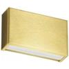 DECORATIVE LINEA LIGHT LAMPADA DA PARETE BOX LED 8,5W 3000K OTTONE 9533 [13131000]