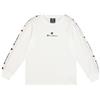 Champion Legacy Retro Sport B (306860) -Arm Logo LS Crewneck Maglietta a Manica Lunga, Bianco (Wht), 5-6 Anni Bambino