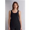 Intimissimi Canotta Lunga In Micromodal Nero