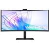 Samsung Monitor LS34C652VAUXEN VIEWFINITY SERIE S6 HRM Curved WQHD Ner