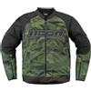 Icon Giacca Moto Icon OVERLORD3 MESH CE Camo Verde