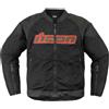 Icon Giacca Moto Icon OVERLORD3 MESH CE Slayer Nero Rosso