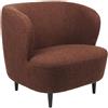 GUBI poltrona STAY LARGE con piedini in legno - 11179-BO-A