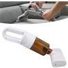 Pssopp Aspirapolvere per Materassi, Aspirapolvere Portatile Senza Fili Dispositivo di Rimozione degli Acari della Polvere Aspirapolvere Ricaricabile USB per di Animali Domestici e
