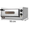 Forno Elettrico Pizza per Foccacceria, Ristorante e Bar Singolo 1 Pizza Diametro 36 Cm H 11 Cm