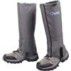 Azarxis Ghette Impermeabili per Trekking Ghette da Neve per Uomo Donna e Bambino per Gambe Ciaspole Sci Alpinismo Corsa Caccia Pesca Escursionismo (Nero, XL)