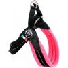 TRE PONTI Imbracatura per cani classica fluo in rete facile da montare, taglia 1,5, rosa