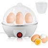 mizikuu Cuociuova Elettrico per 7 Uova, Fornello per uova Cuoci Uova Automatico Utensili da Cucina per Uova, patate dolci, patate, mais, Mantou, panino ripieno al vapore