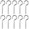 XIATIAN Ganci a Vite M6 x 82 mm, 10 Pezzi Ganci Avvitabili in Acciaio Inox, Gancio da Soffitto, Ganci Avvitabili in Metallo, Gancio a Vite per Piante, Tazze