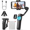 hohem iSteady X3 SE Gimbal Smartphone, stabilizzatore cardanico a 3 assi, design leggero e pieghevole con telecomando staccabile, batteria da 11 ore, perfetto per vlogging, selfie e viaggi