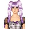 Leg Avenue A 2732 - Dolly bob parrucca con clip ringlet opzionali - One Size Fits All, Lavanda