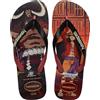 Havaianas Top One Piece, Infradito Unisex - Adulto, Beige/Black, 35/36 EU