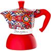 BIALETTI Moka Induzione 2 Tazze Dolce e Gabbana