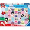 Ravensburger Puzzle Hello Kitty, Collezione Giant Pavimento,60 Pezzi Giganti,Ravensburger,Eta 4+