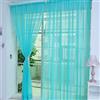 FUBESK Tenda a pannello in tulle colorato per porta, divisorio per camera da letto, tenda semitrasparente in voile