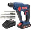 Güde 58508 BH 18-201-30K - Martello perforatore, 36 W, 18 V, colore: Blu/Rosso