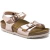 BIRKENSTOCK RIO METALLIC COPPER BAMBINA 36-39