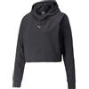 PUMA FELPA CROP CON CAPPUCCIO FLAWLESS DONNA