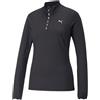 PUMA MAGLIA MANICA LUNGA MEZZA ZIP DONNA