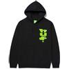 HUF FELPA FULL ZIP CON CAPPUCCIO MEGABLAST