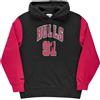 MITCHELL & NESS FELPA CON CAPPUCCIO NAME NUMBER RODMAN 91