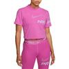 NIKE T-SHIRT DRI-FIT CROPPED DONNA