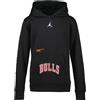 NIKE JORDAN FELPA CON CAPPUCCIO BULLS BAMBINO