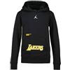 NIKE JORDAN FELPA CON CAPPUCCIO LAKERS BAMBINO