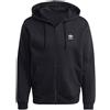 ADIDAS ORIGINALS FELPA FULL ZIP CON CAPPUCCIO TREFOIL ESSENTIALS