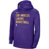 NIKE FELPA CON CAPPUCCIO DRI-FIT AUTHENTICS LAKERS