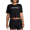 NIKE T-SHIRT CROP NIKE PRO DONNA