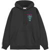 OBEY FELPA CON CAPPUCCIO HELPING HAND