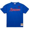 MITCHELL & NESS T-SHIRT PREMIUM NICKNAME VINTAGE LOGO 76ERS