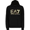 EA7 EMPORIO ARMANI FELPA CON CAPPUCCIO LOGO SERIES