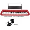Casio CT-S1 RD ROSSA Tastiera 61 Tasti Dinamici Usb + alimentatore leggio NUOVA