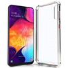 N NEWTOP Cover Compatibile per Samsung Galaxy A50/A50S/A30/A30S, Posteriore Semi Rigida TPU Hard Clear Anti-Shock Custodia Antiurto Trasparente Angoli Rinforzati