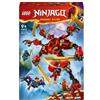 LEGO NINJAGO 71812 Climber Mech Ninja di Kai, Giochi per Bambini 9+ An