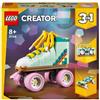 LEGO Creator 31148 3in1 Pattino a Rotelle Retro' Trasformabile in Mini