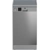 Beko DVS05024X - Lavastoviglie a Libera Installazione Slim 45 cm 10 Coperti Classe E Inox Stainless