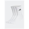 Adidas Calzini ADIDAS Cushioned WHITE x3, Taglia 37-39 43-46 40-42