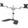 StarTech.com Supporto Doppio Monitor - Snodabile - Acciaio e Alluminio