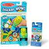 Spin Master Sticker WOW!™ Pacchetto Tartaruga Marina: Blocco Attività e Timbratore di Adesivi + Mini Blocco Attività e 200 Adesivi di Ricarica
