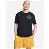 Under Armour Logo Round M - T-shirt - Uomo - Nero