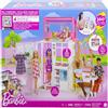 TOYS ONE Barbie HCD47 Loft Playset a 2 Piani con 4 Aree Gioco con Accessori, Bambola Non Inclusa 3+