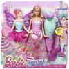 TOYS ONE Mattel DHC39 Barbie Dreamtopia 3 in 1 Principessa Fata e sirena
