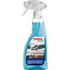 SONAX XTREME Detergente per vetri con Pure Water Technology (500 ml) - garantisce un ottimo livello di bagnato della superficie del vetro | Art. N. 02382410-544